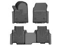 2424 SILVERADO EV WEATHERBEATER FR & 2ND ROW FLOOR LINER BLACK