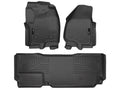 Weatherbeater Front & 2nd Seat Floor Liners (Footwell Coverage) For 2012-2016 F-250/F-350 Super Duty Husky Liners
