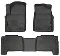Weatherbeater Front & 2nd Seat Floor Liners For 2011-2018 QX56/QX80/Armada Husky Liners