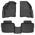 Weatherbeater Front & 2nd Seat Floor Liners For 2010-2019 Taurus Black Husky Liners