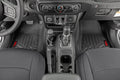 ~(15 lbs. 38X31X7)~ Heavy Duty Floor Mats [Front and Rear w/ Under Seat Lockable Storage] - (2020 Gladiator JT)