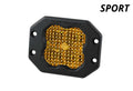 Diode Dynamics SS3 Sport ABL - Yellow Driving Flush (Single)
