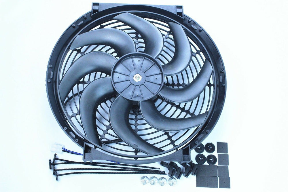 HOLLEY 14.0 INCH MED PROFILE FAN/PULLER 1274CFM