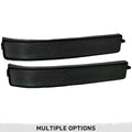 ~(1 lbs. 10X4X2)~ Ford 09-14 F150 and RAPTOR Side Mirror Lenses w/ AMBER LED Running Lights or Turn Signals (2-Piece Set) - Smoked Lens