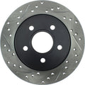 StopTech 12-15 Ford Focus w/ Rear Disc Brakes Rear Right Slotted & Drilled Rotor