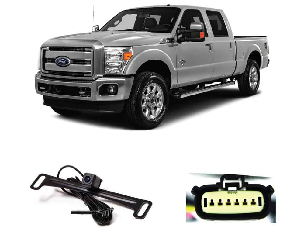 1116 FORD SUPER DUTY FACTORY TAILGATE HARNESS WITH DUAL MOUNT CAMERA