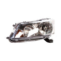 LH HEADLAMP ASSY COMPOSITE 4DR SEDAN HONDA ACCORD 20082012