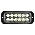 THIN DUAL ROW 4.5 INCH CLEAR LED STROBE LIGHT