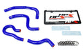 HPS Performance Reinforced Blue Silicone Heater Hose Kit Coolant for Honda 99-00 Civic EM1 Si B16 1.6L DOHC