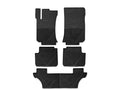 WeatherTech 06-11 Mercedes-Benz R-Class Front/Rear/and Rear Rubber Mats - Black