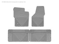 WeatherTech 00-05 Ford Excursion Front/Rear/and Rear Rubber Mats - Grey