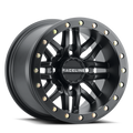Raceline A82B Twist 14x7in / 4x137 BP / 10mm Offset / 110.18mm Bore - Satin Black Wheel