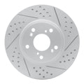 DFC 13-26 Honda Hr-V Front Right Drilled & Slotted Geoperformance Rotor