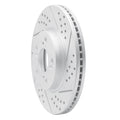 DFC 13-26 Honda Hr-V Front Right Drilled & Slotted Geoperformance Rotor
