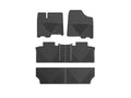WeatherTech Black Front Rear and Rear All-Weather Floor Mats Fits -20-20 Sienna WTCB292244245