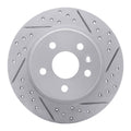 DFC 11-22 Buick Encore Rear Right Drilled & Slotted Geoperformance Rotor