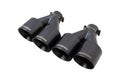 11C SUBARU WRX/STI MATTE BLACK TIPS 2.5IN TO 4IN QUAD OUTLETS
