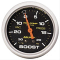 Autometer Pro-Comp 30 In Hg/20 PSI Liquid Filled Mechanical Boost Gauge