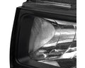 EURO HEADLIGHT BLACK HOUSING
