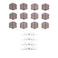 DFC 06-13 Chevrolet Corvette Front Active Performance Pads and Hardware Kit
