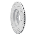 DFC 06-25 Audi RS Q3 (Mexico) Rear Right Drilled & Slotted Geoperformance Rotor