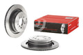 Brembo 06-12 Land Rover Range Rover Rear Premium UV Coated OE Equivalent Rotor