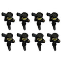 8 Pack Of Ignition Coil-On-Plug Style Ignition Coils Are Direct Plug Replacements For OEM Coils Black ACCEL