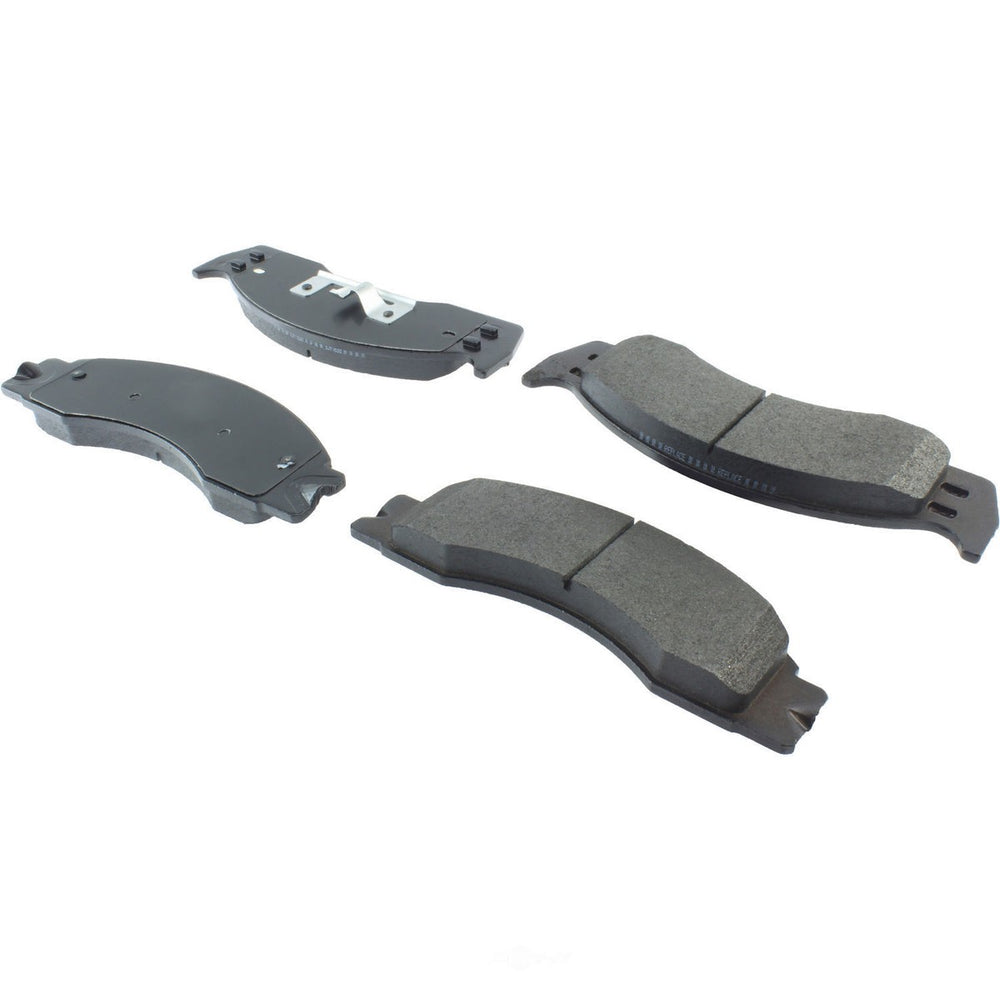 Centric Posi-Quiet Extended Wear Brake Pads w/Hardware - Front/Rear