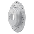 DFC 94-11 Mercedes-Benz E420 Rear Left Drilled & Slotted Geoperformance Rotor