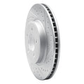 DFC 95-00 Chrysler Cirrus Front Right Drilled & Slotted Geoperformance Rotor