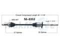 NEW CV AXLE
