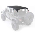 0709 WRANGLER (JK) 4 DOOR EXTENDED TOP BLACK DIAMOND