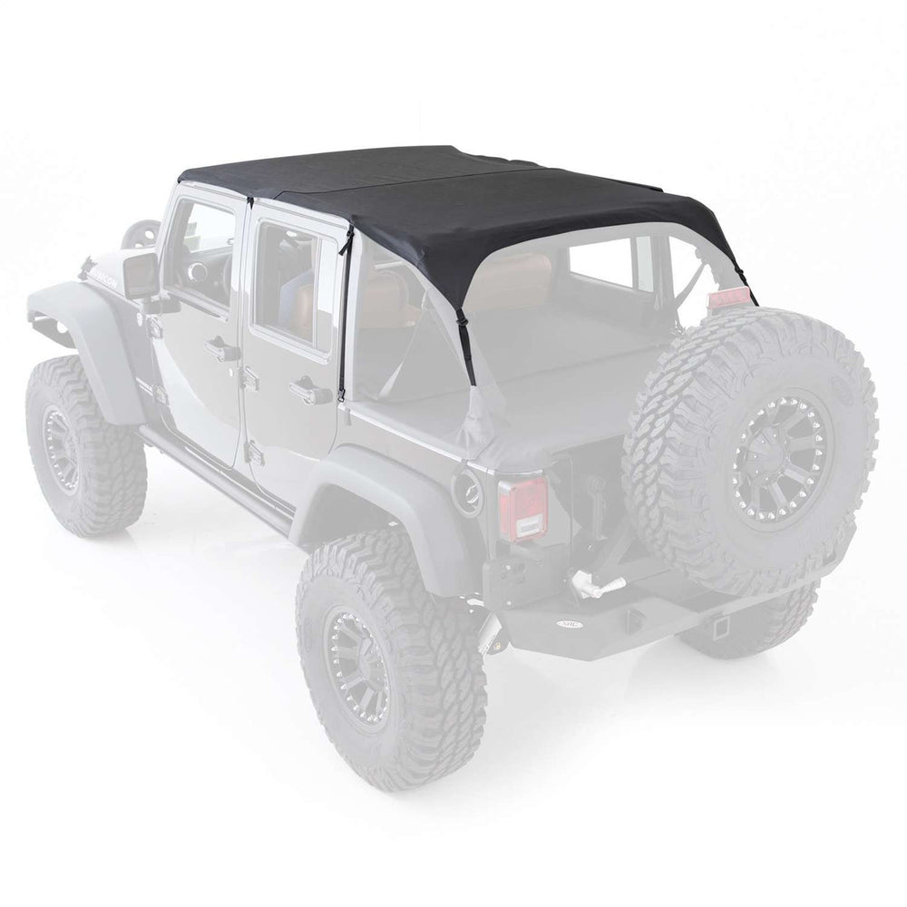 0709 WRANGLER (JK) 4 DOOR EXTENDED TOP BLACK DIAMOND