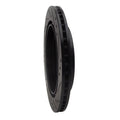R1 08-19 Cadillac CTS Rear Left Drilled & Slotted Black Brake Rotor