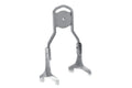 Mustang Harley Sissy Bar Pad Low Medallion Style - Black