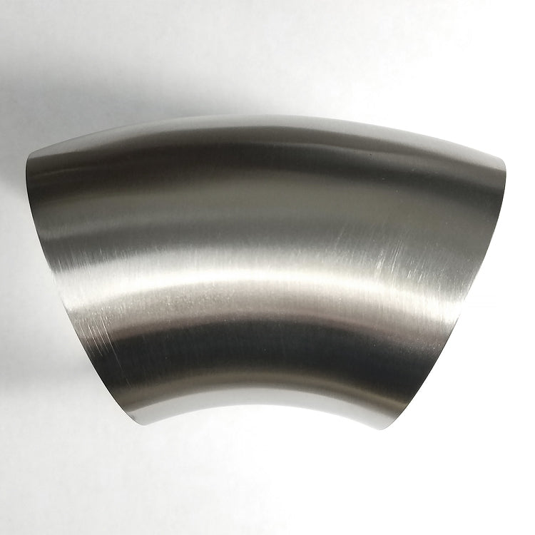 Stainless Bros 2.75in Inconel 625 45 Deg Mandrel Bend Elbow 1.5D - .047in Wall - No Leg