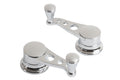 LAKESTER CHROMED STEEL VENT WINDOW CRANK