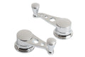 LAKESTER CHROMED STEEL VENT WINDOW CRANK