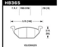 Hawk Performance Ceramic Street Brake Pads