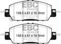 EBC auto part close-up