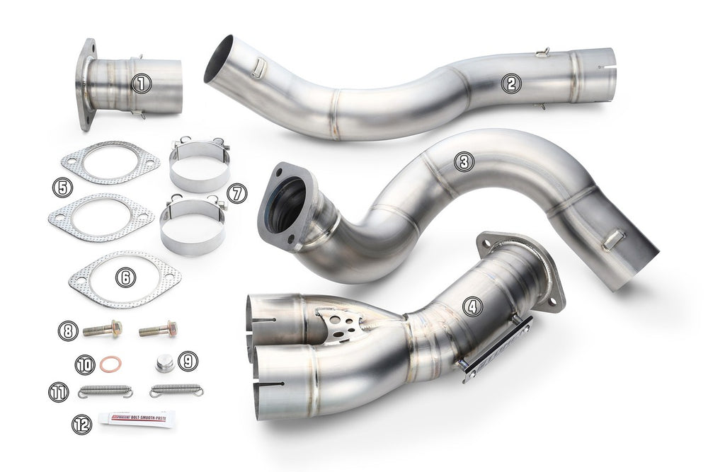 Tomei FULL TITANIUM FRONT PIPE KIT REPAIR PART EXPREME Ti MAIN PIPE F ADAPTER