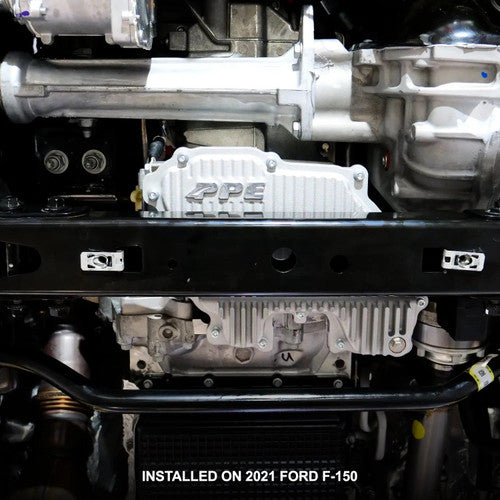 FORD F150 3.0L DIESEL ENGINE OIL PAN BRUSHED