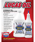 Hydraulic Oil Booster Stop Leak 4x1 Gallon