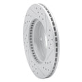 R1 12-15 Acura Ilx Front Left Drilled & Slotted Geoperformance Rotor