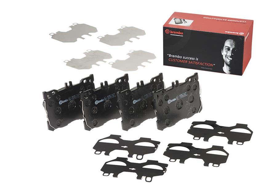 Brembo 17-21 Mercedes-Benz C43 AMG/17-18 E43 AMG Premium Low-Met OE Equivalent Pad - Front