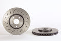 Brembo 06-09 Mercedes-Benz E350/04-06 E500/03-06 S500 Front Premium UV Coated OE Equivalent Rotor