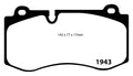 EBC 12-13 Mercedes-Benz S350 3.0 TD Greenstuff Front Brake Pads