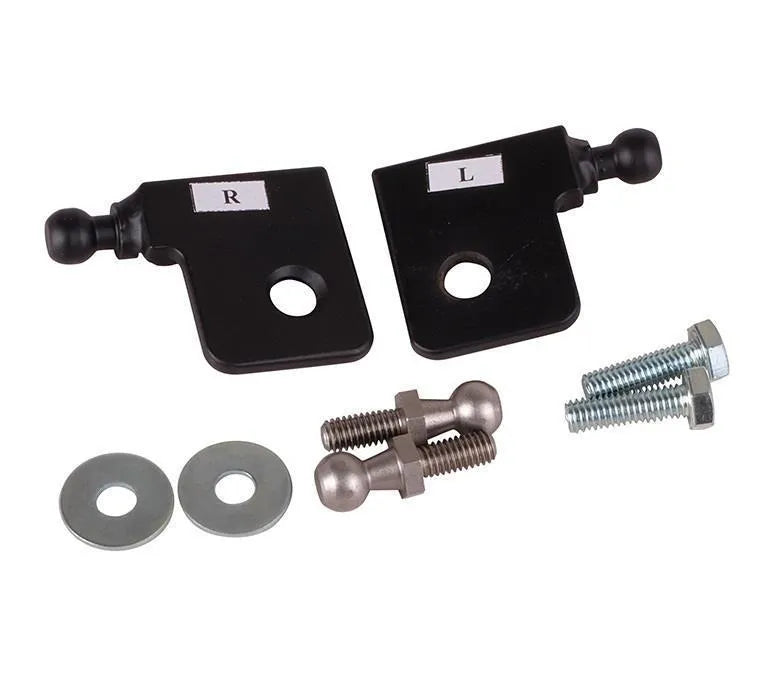 NRG Hood Damper Kit (Polished) - 00-09 Honda S2000