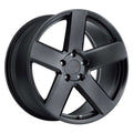 TSW Alloy Wheels black auto part