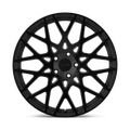 ~(37 lbs. 22X22X12)~ TSW VALE 20x10.0 5/120 ET25 CB76.1 DOUBLE BLACK - MATTE BLACK W/GLOSS BLACK FACE